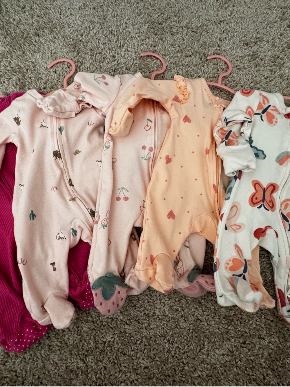 Carter’s Pajama Bundle Newborn NWOT
